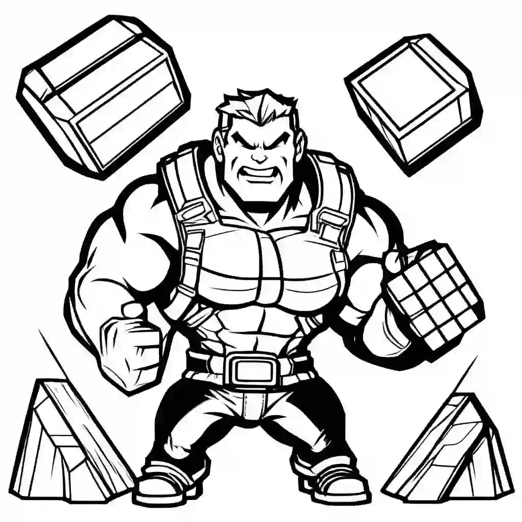 Rock Breaker coloring pages